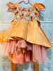 Picture of Designer High-low Frock with work For 1-2Y