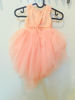 Picture of High low layered peach colour Frock For 1-2Y
