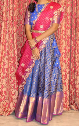Picture of Half saree with belt