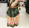 Picture of Green Floral saree