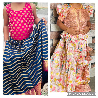 Picture of Beautiful Skirt and Lehenga Combo For 4-5Y