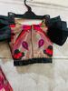 Picture of Black Paithani Style Lehenga For 2-4Y