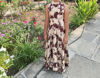 Picture of Kalamkar silk long Frock For 8-10Y