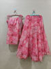 Picture of Baby pink Organza lehenga