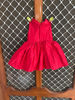 Picture of Combo set of sequin net frock and red frock For 1Y