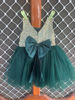 Picture of Combo set of sequin net frock and red frock For 1Y