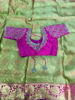 Picture of Pattu Saree with work Blouse