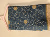 Picture of Elegant Teal Chanderi Silk Saree with Intricate Floral Embroidery and Zari Border