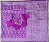 Picture of Pure banarasi saree with pattern blouse