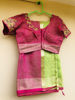 Picture of Linen saree with embroidery blouse