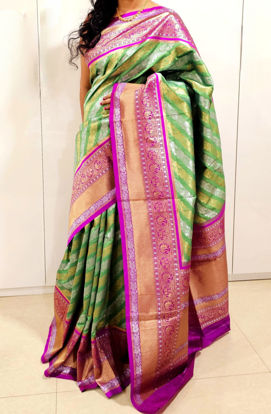 Picture of Semi Benaras Pattu saree