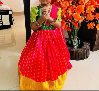 Picture of Kanchipattu Frock For 4-5Y