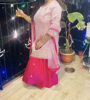 Picture of Beautiful Pink Sharara Kurta Set with Dupatta-XXL