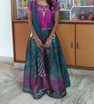 Picture of Crop top lehenga
