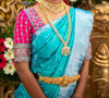 Picture of CZ Long Haram with earrings