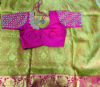 Picture of Pattu Saree with work Blouse