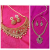 Picture of CZ Choker and Necklace set combo