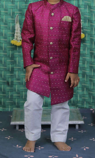 Picture of Banaras kurta set For 4-6Y