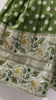 Picture of Most trending tissue lehenga with Maggam work blouse 2-3Y