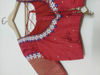 Picture of Ikkat pattu saree with stitched blouse