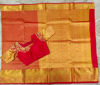 Picture of Kanchi pattu saree with maggam work blouse