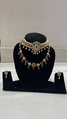 Picture of Choker and short neck piece combo