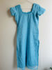 Picture of Sky Blue Kota Embroidery cotton suit set