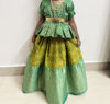 Picture of Green Silk Lehanga For 2Y