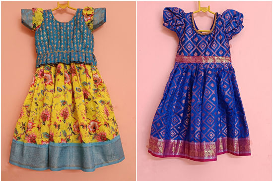 Picture of Lehanga & Frock Combo For 2-4Y