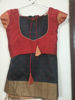 Picture of Balck with copper booti saree