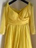 Picture of Elegant Maternity long tail yellow gown