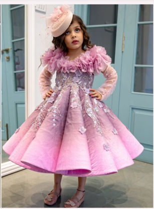 Picture of Purple Princess Gown For 1-2Y