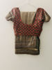Picture of Mehendi green Kalamkari tussar silk saree