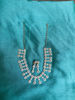 Picture of Silver finish neck set  with earrings