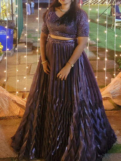 Picture of Pothys Crop top and skirt