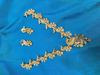 Picture of Combo of AD stone necklace, haram and Silk Thread and kundan stone Bangles - Size 2.6