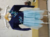 Picture of Combo of Blue Little fab party frock and Black frock For 4-6Y