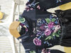 Picture of Combo of Blue Little fab party frock and Black frock For 6-8Y