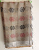 Picture of Linen saree and tissue saree combo