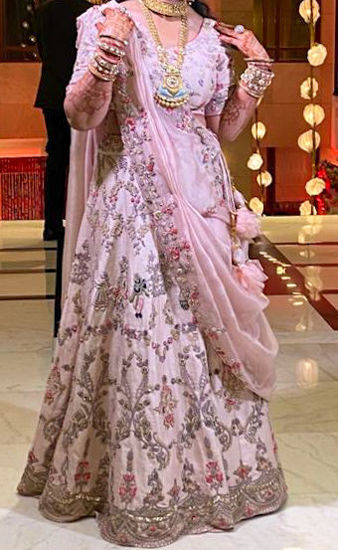 Picture of Elegant Pink Lehenga Choli