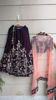 Picture of Deep Purple Embroidered Lehenga Choli