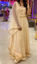 Picture of Elegant Peach Anarkali with Dupatta & Net Legging