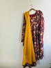 Picture of Kalamakari  cotton Anarkali with georgette duppata
