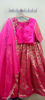 Picture of Pure rani pink paithani pattu croptop lehenga