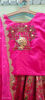 Picture of Pure rani pink paithani pattu croptop lehenga