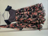 Picture of Organza Floral Navy Blue Lehenga