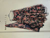 Picture of Organza Floral Navy Blue Lehenga