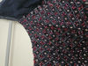 Picture of Organza Floral Navy Blue Lehenga