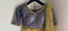 Picture of Yellow & Grey Sequined Lehenga – Party Wear