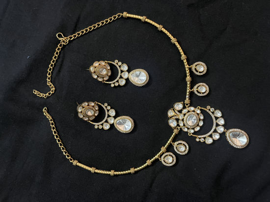 Picture of Moissanite necklace set